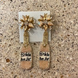 Bride to be earring!